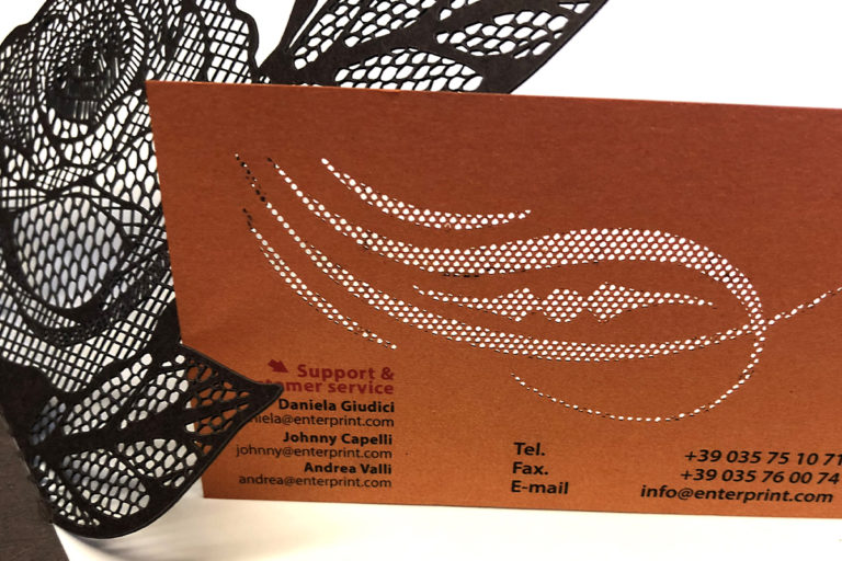 Laser cutting labels