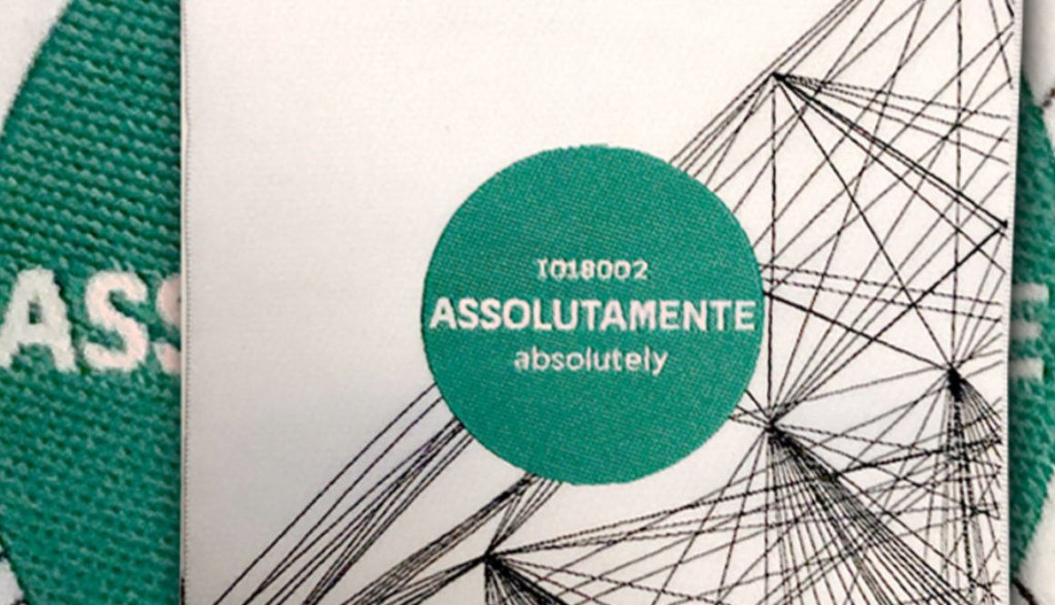 Etichette tessute jacquard da cucire