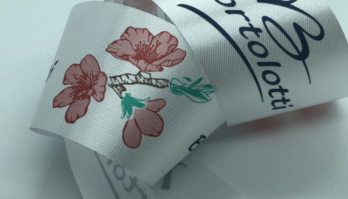 Nastro personalizzato in raso di acetato, nastri Pasquali