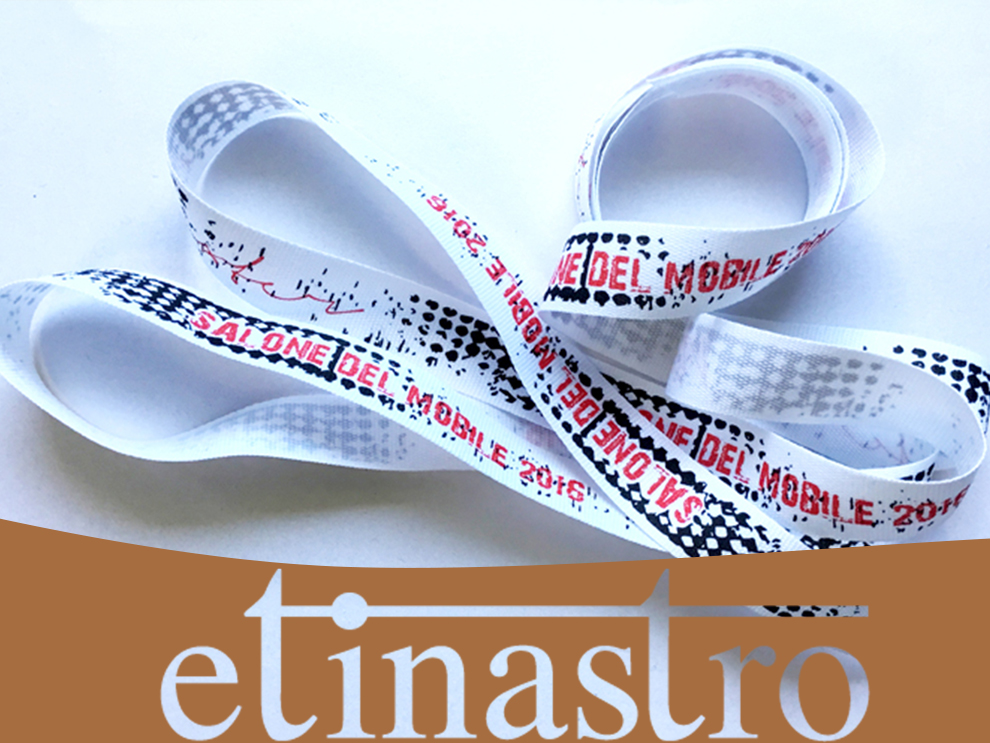 The Salone del Mobile (Milan Furniture Fair) chooses Etinastro ribbons