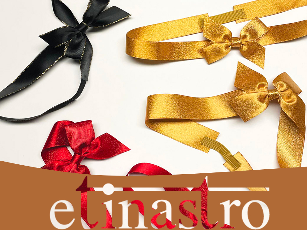 Packaging with bows? View the Etinastro assortment!