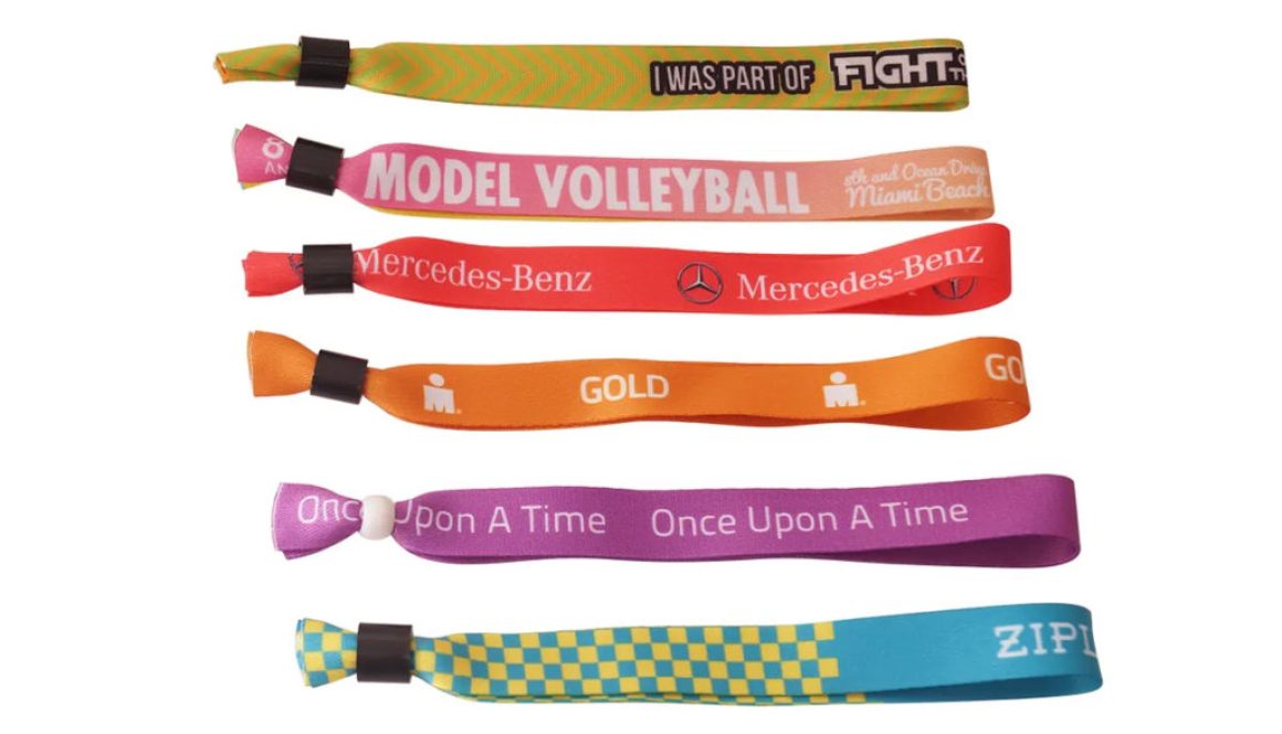 Braccialetti personalizzati con chiusura a scorrimento