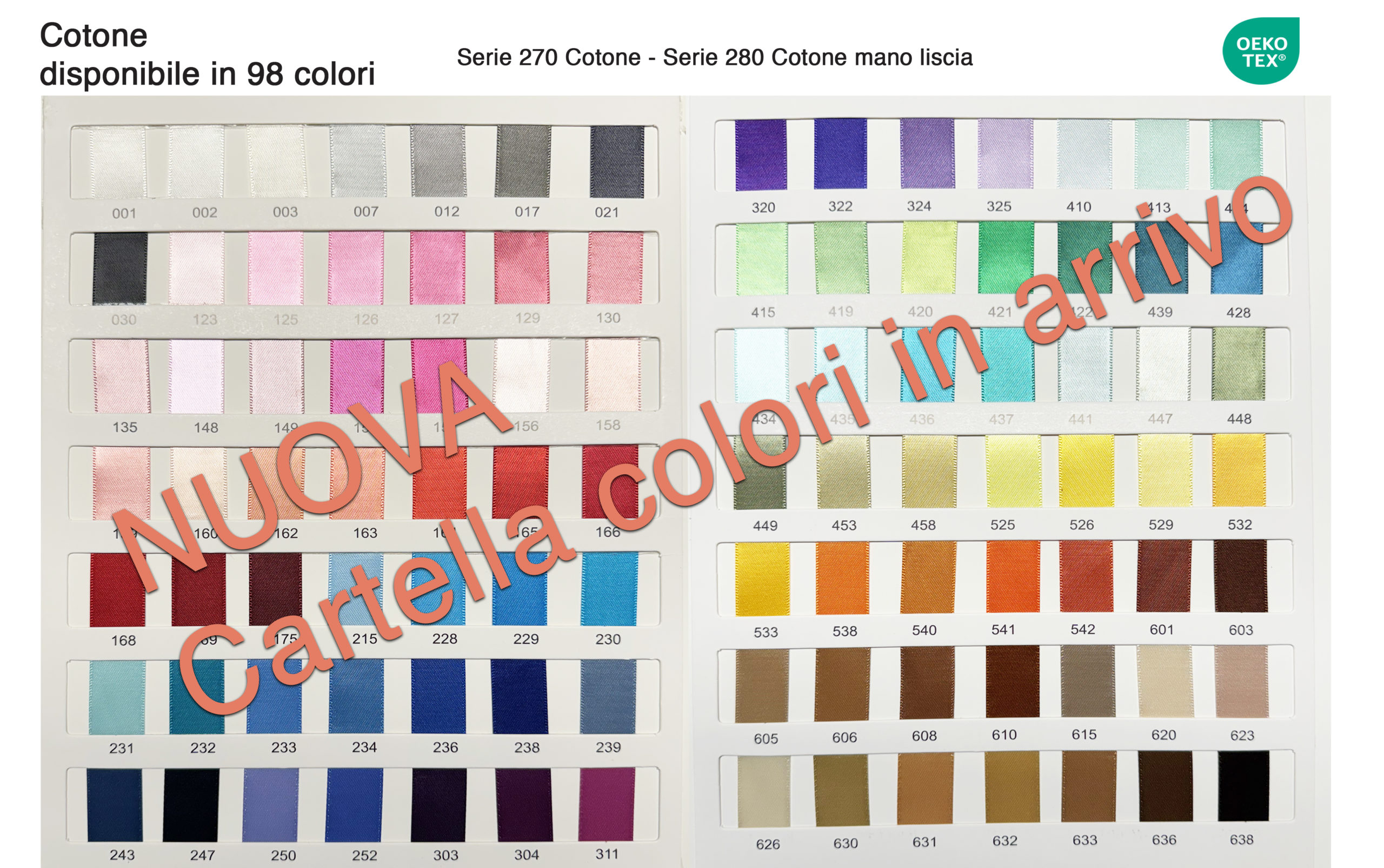 Cotone 98 colori